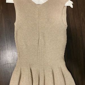 Peplum sweater